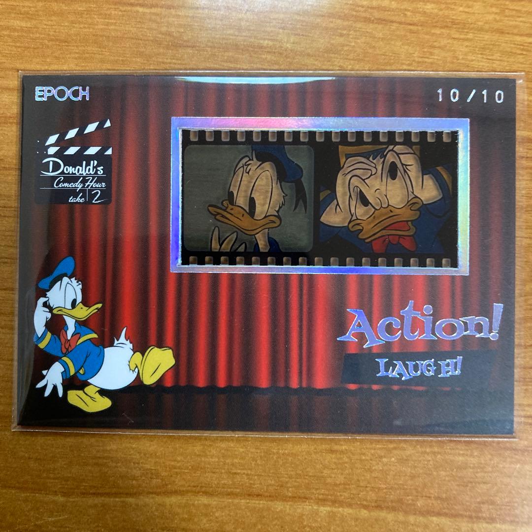 エポック　ディズニー　ドナルドダック 90周年プレミアムコレクションカード