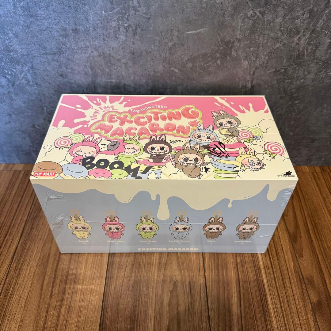 ポップマート ザ モンスターズ (ラブブ) エキサイティングマカロン ぬいぐるみ