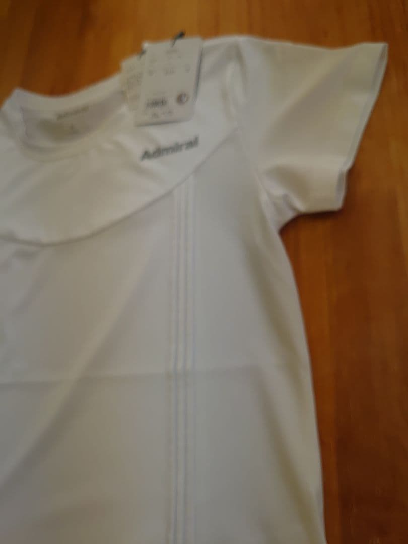 新品未使用　Admiral ATLA543 テニス レディスシャツ M ホワイト