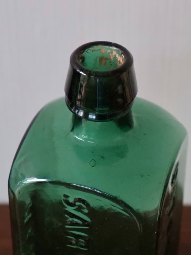 Dr. Townsend’s　薬瓶　ガラス　19世紀　古道具　Q2285