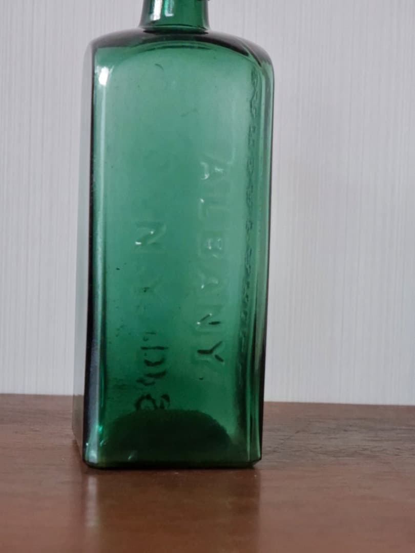 Dr. Townsend’s　薬瓶　ガラス　19世紀　古道具　Q2285