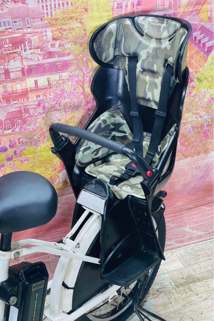 K2431 電動自転車ブリヂストン アンジェリーノ 子供乗せ 20インチ送料無料