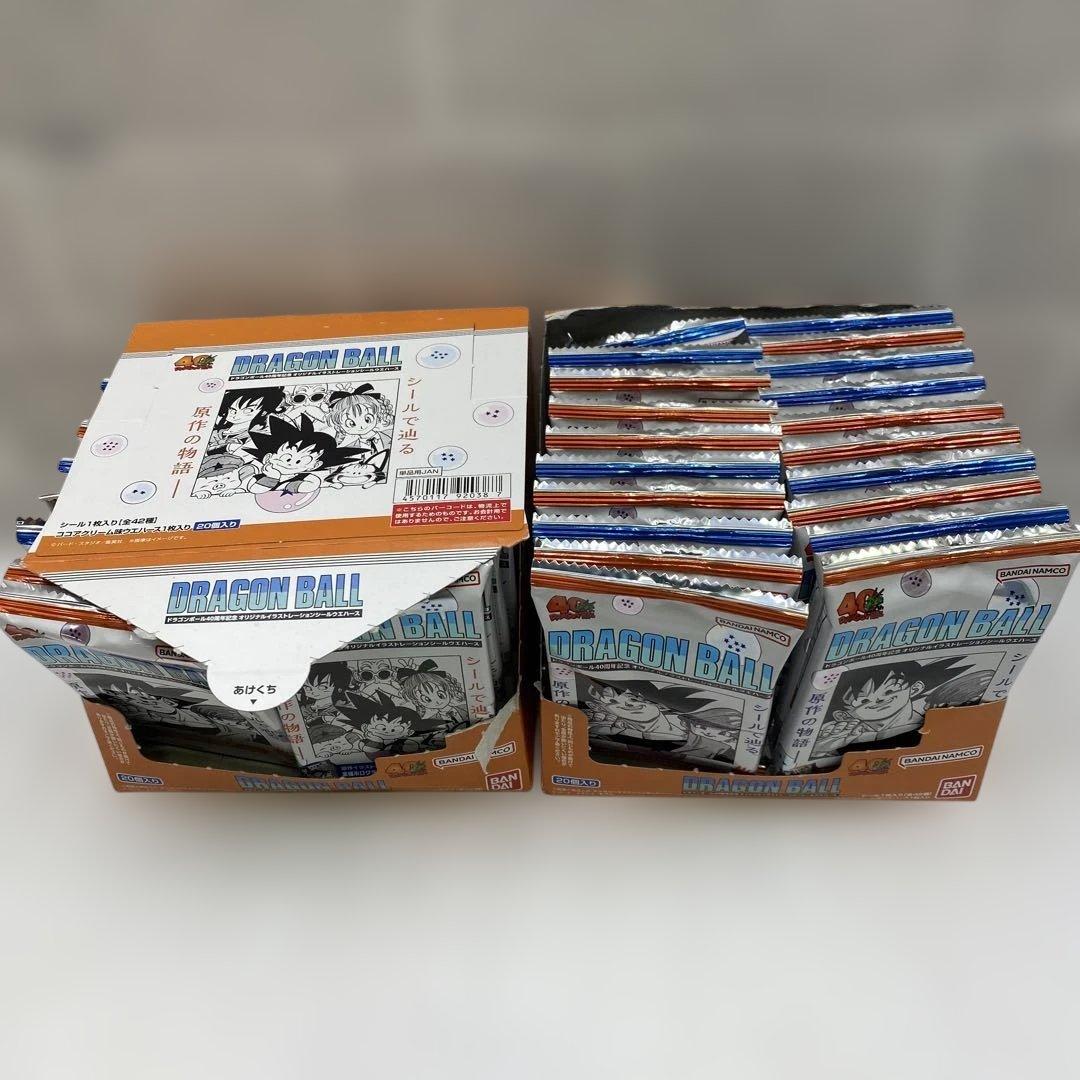 未開封 ドラゴンボール40周年 シールウエハース 20個 2個セット