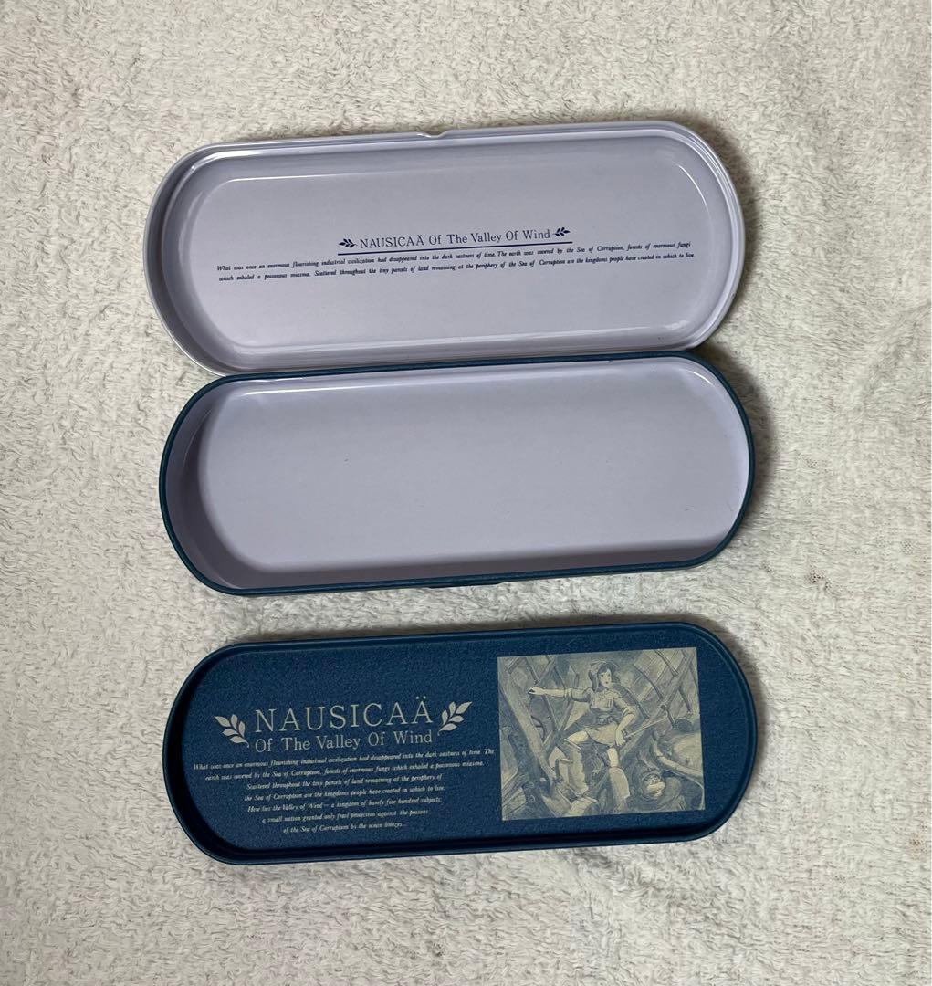 ジブリ　下敷きとペンケース　トトロ　ナウシカ　魔女の宅急便　ラピュタ