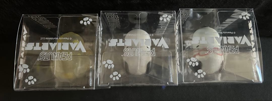 スヌーピー VARIANTS フィギュア 3点 セット ヴァリアーツ 新品