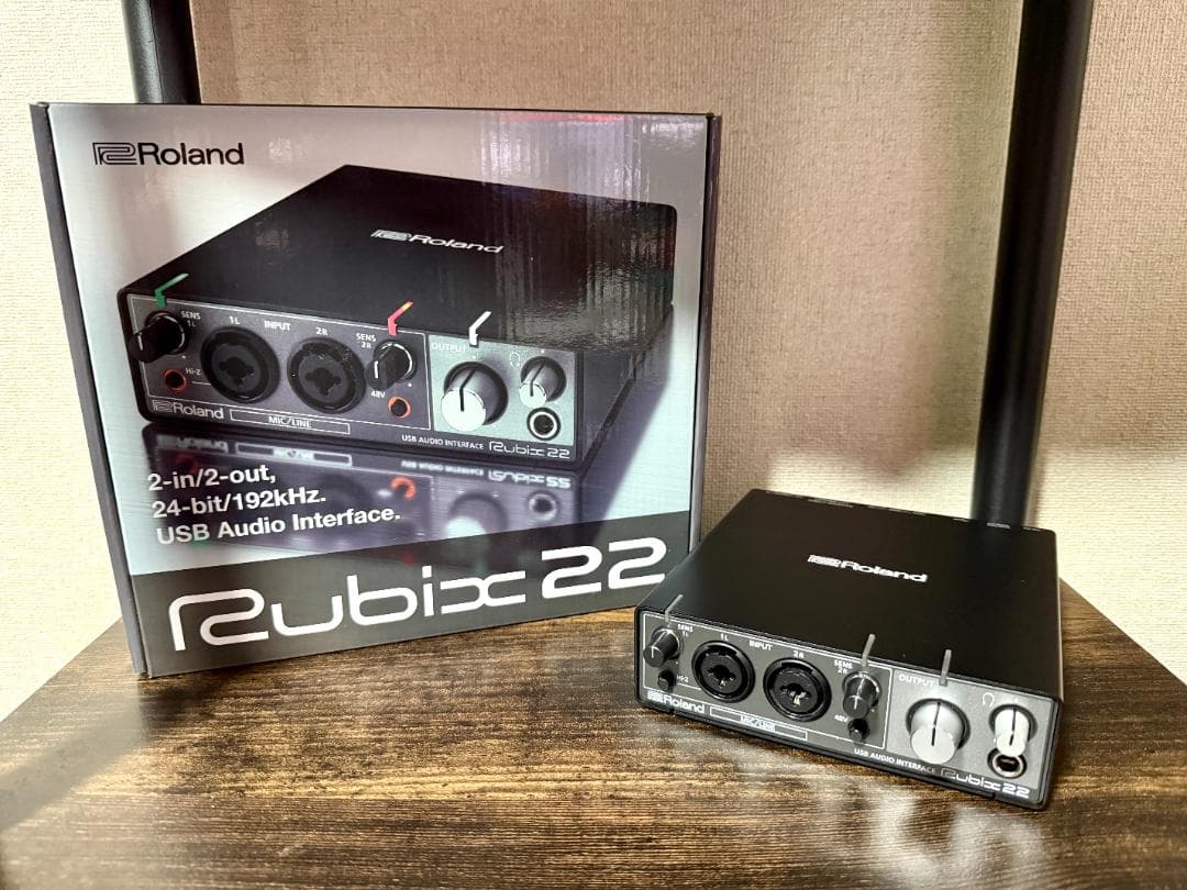 Roland Rubix 22 USBオーディオインターフェース【付属品完備】