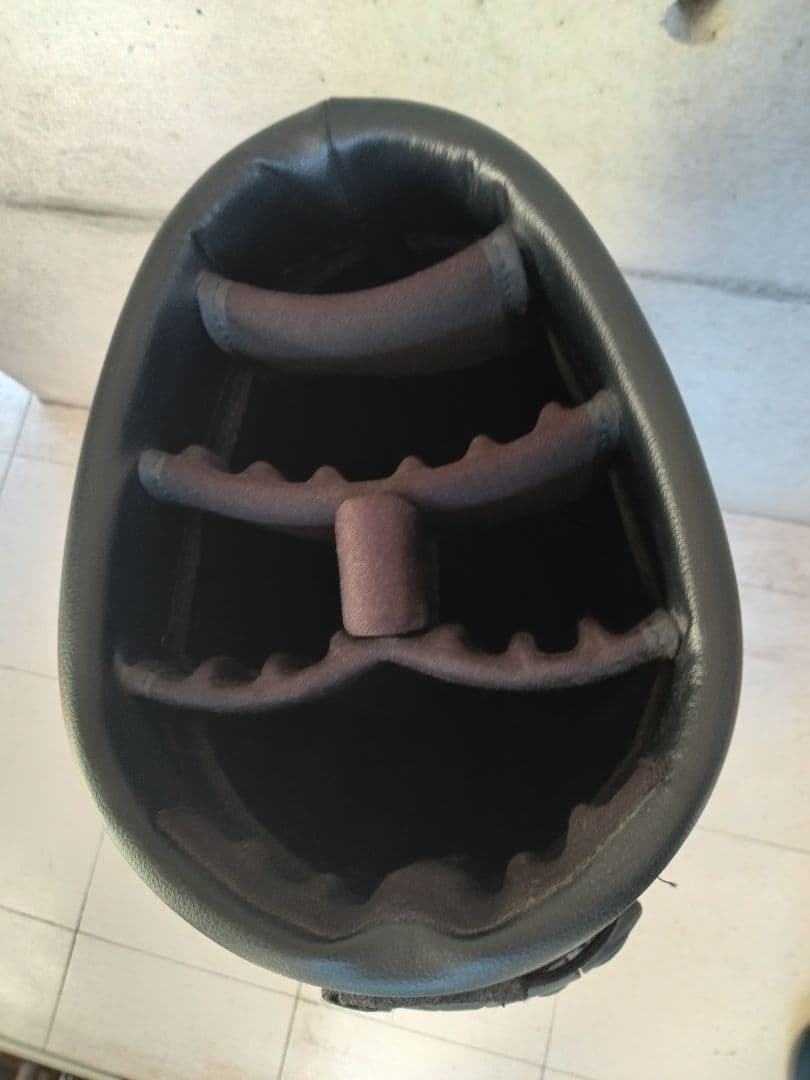 【黒麺】Oakleyキャディバッグ スタンド付き　ブラック