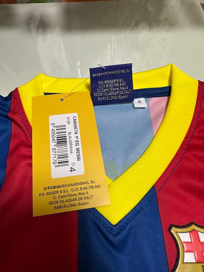 FCバルセロナ メッシ ユニフォーム T/4