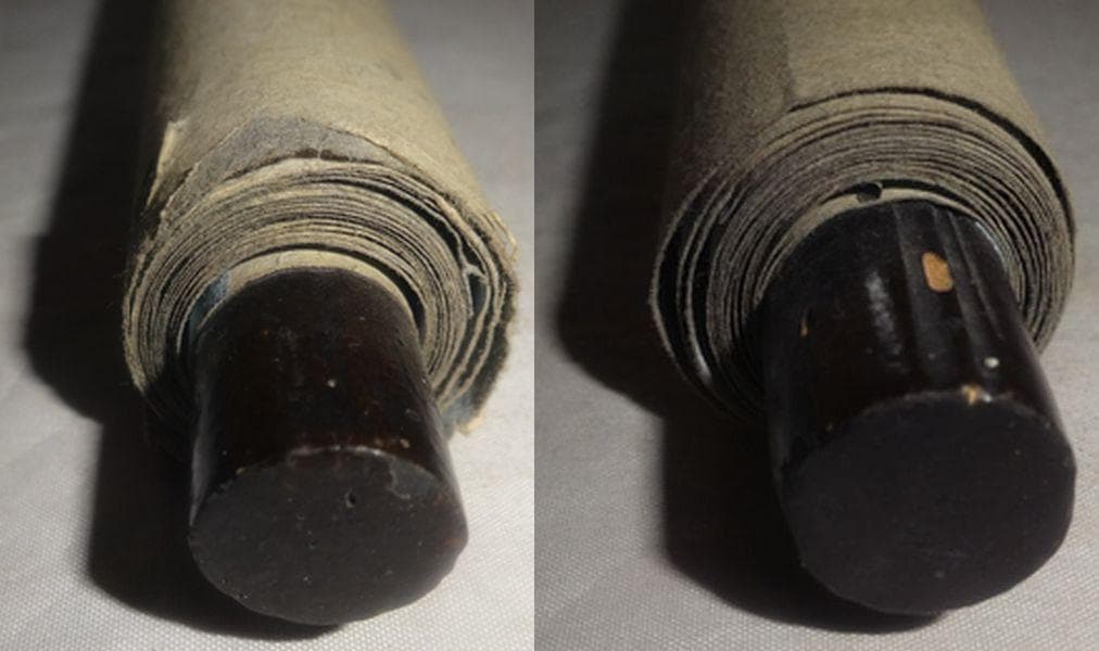 アンティーク 日本第一 熊野那智山 西国三十三所 観音菩薩 霊場 紙本 掛軸