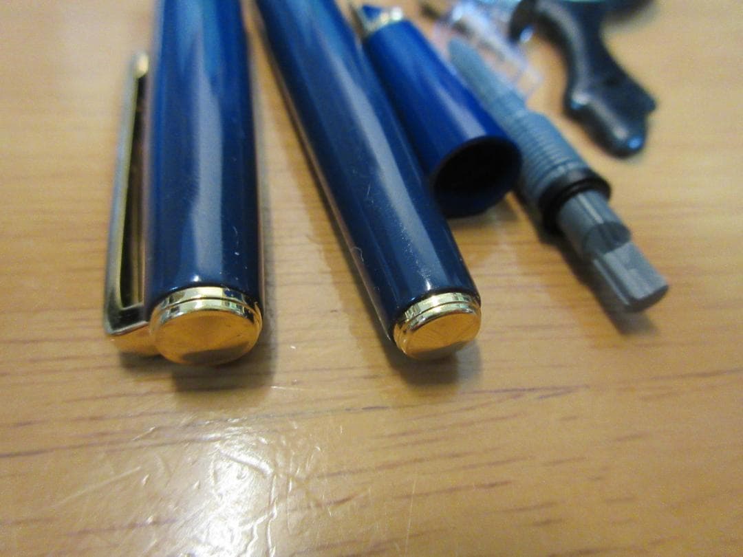 [PILOT] DELUXE URUSHI デラックス 漆 14K Fニブ 青軸