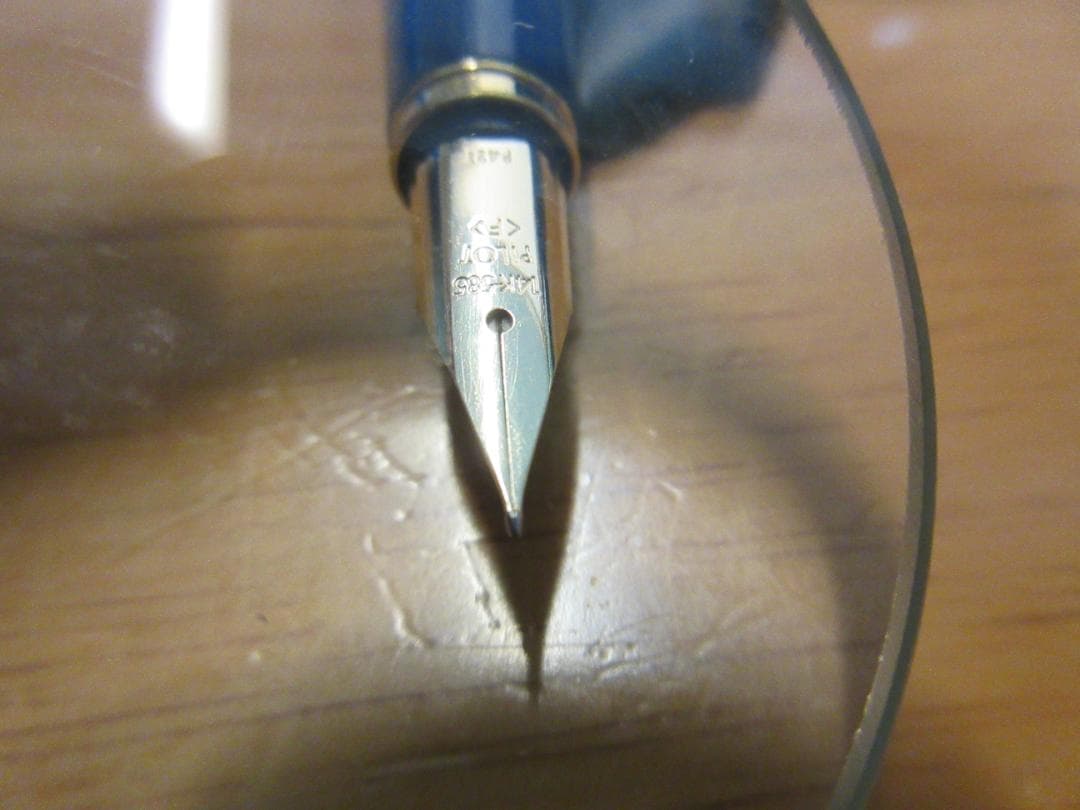 [PILOT] DELUXE URUSHI デラックス 漆 14K Fニブ 青軸