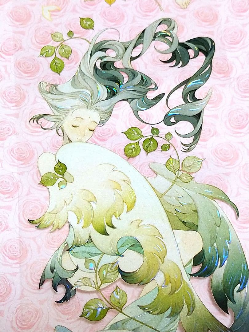 J1040＃夜雀之灵(贝壳光)studiovi切り売り海外人物マステ女の子