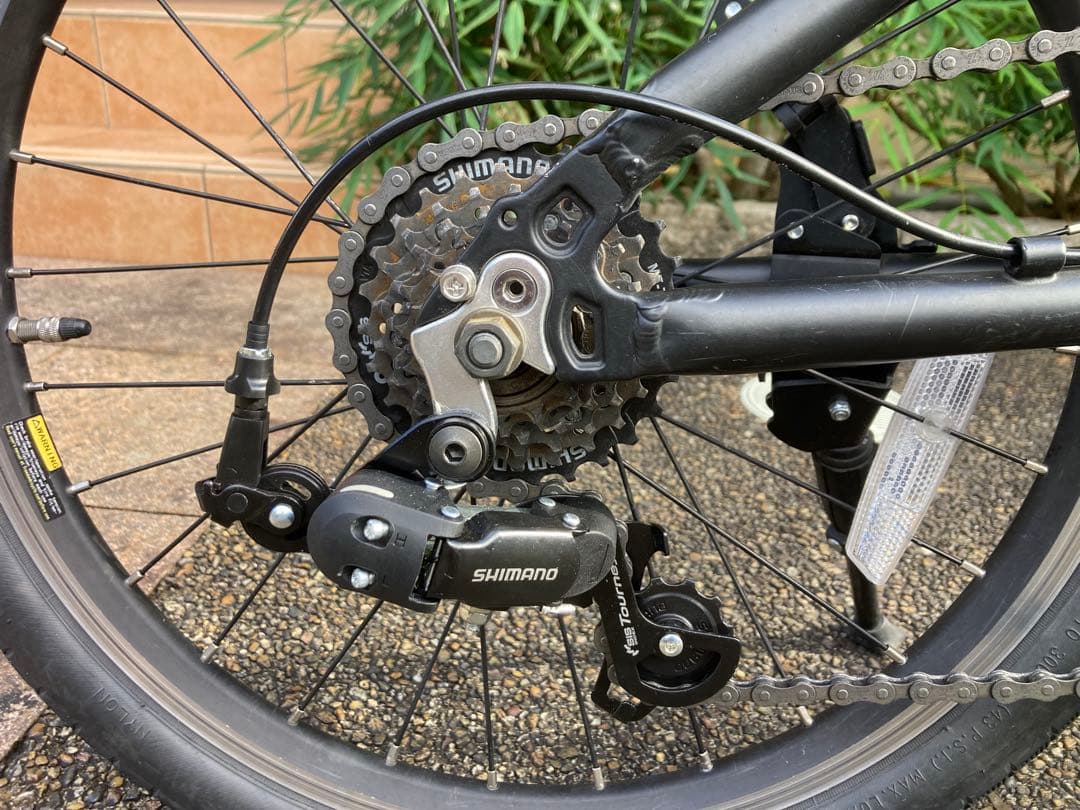 DAHON HIT 20int 折りたたみ自転車 ブラック 6段変速