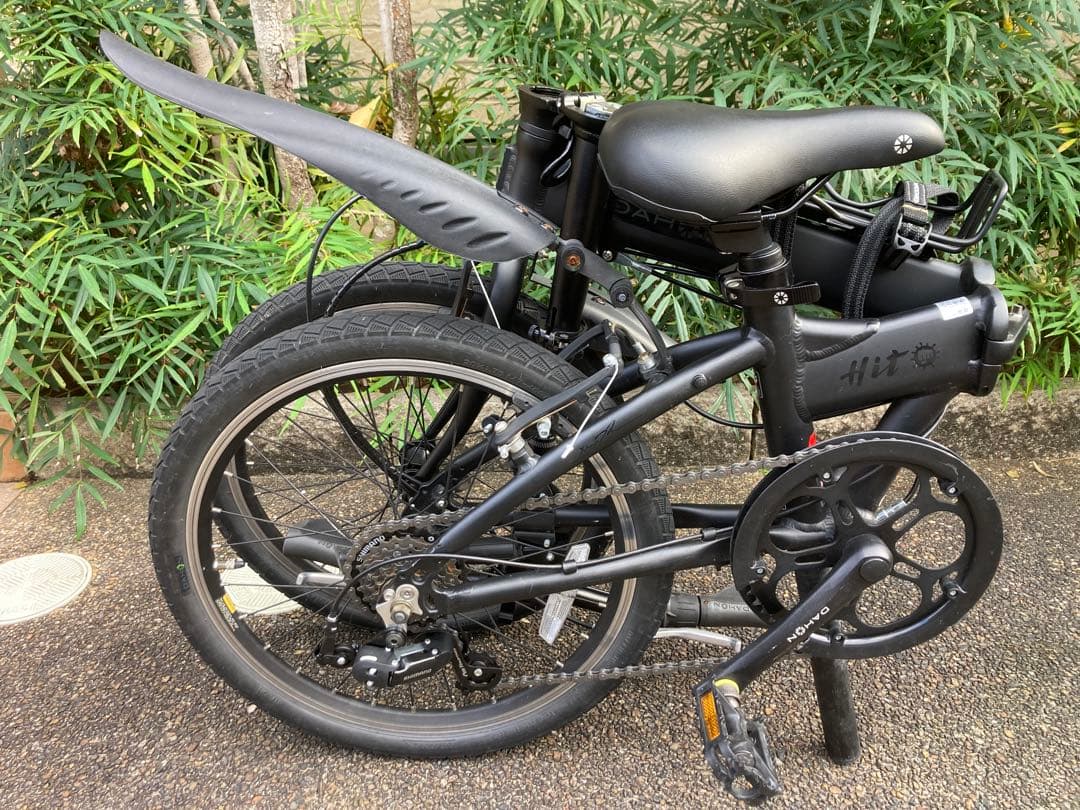 DAHON HIT 20int 折りたたみ自転車 ブラック 6段変速
