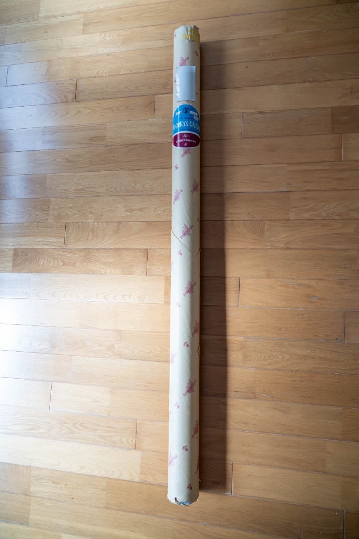 フナオカ　油性　ロールキャンバス　A140 （中目）