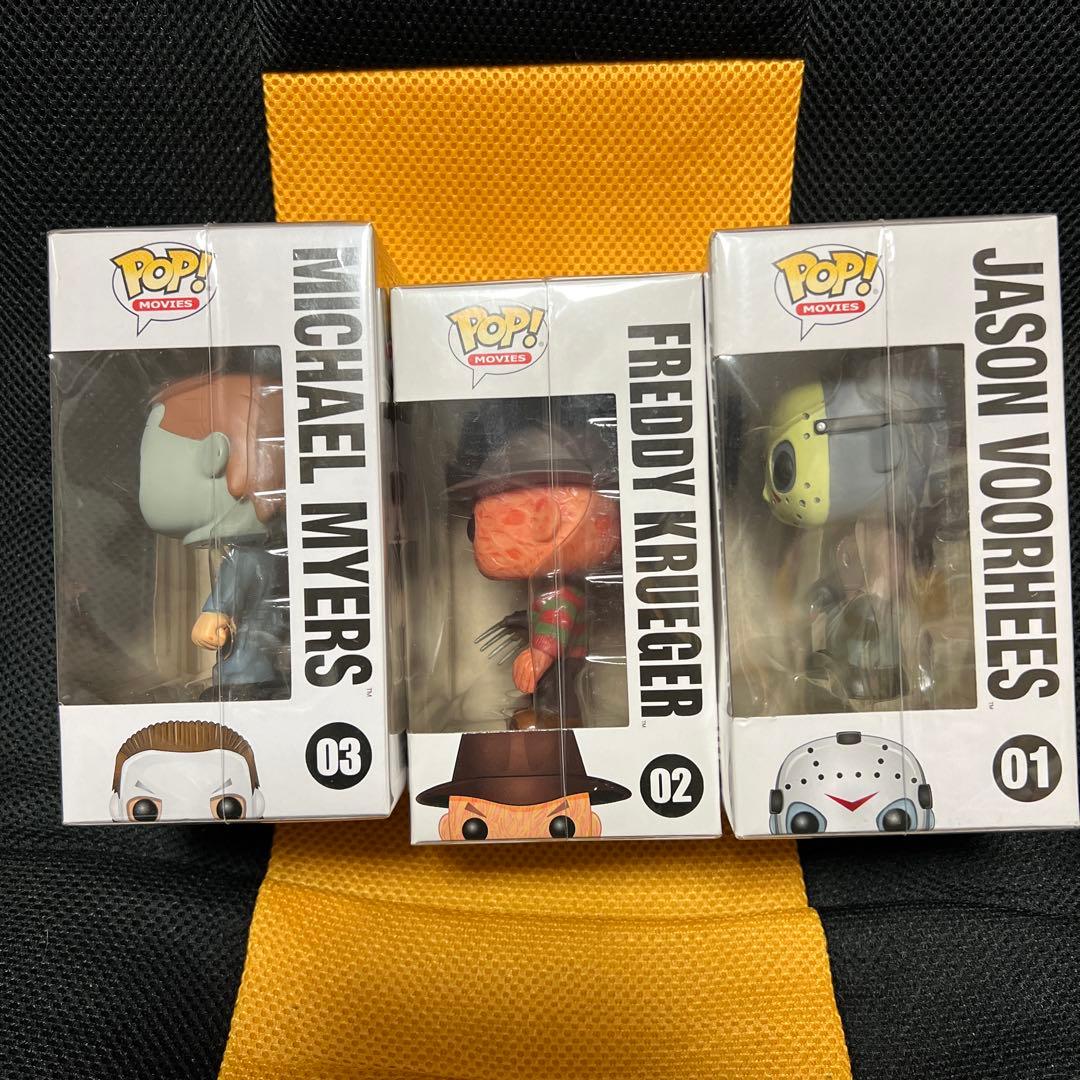 Funko POP! ファンコ　ホラー映画キャラクター　フィギュア3体セット