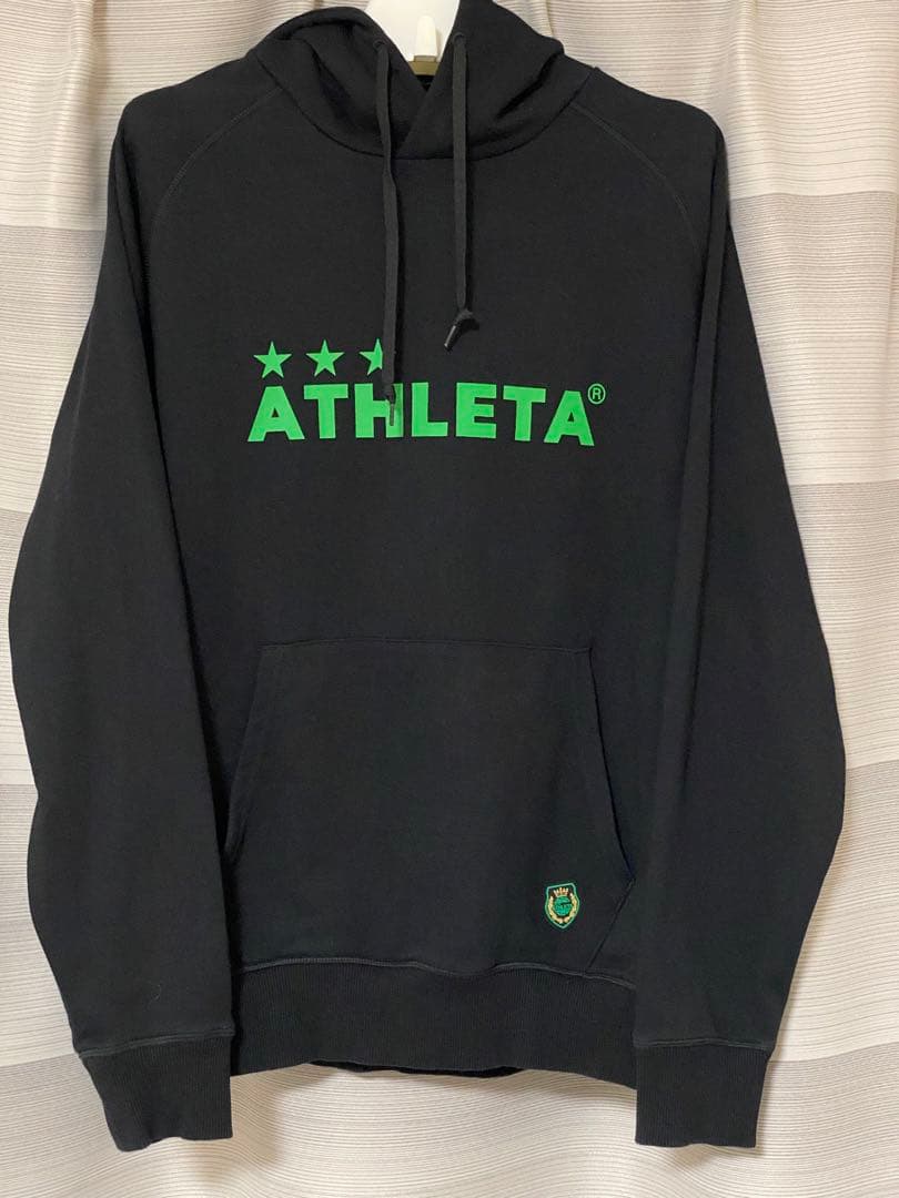 東京ヴェルディ×ATHLETA アスレタスウェットパーカー Lサイズ ブラック