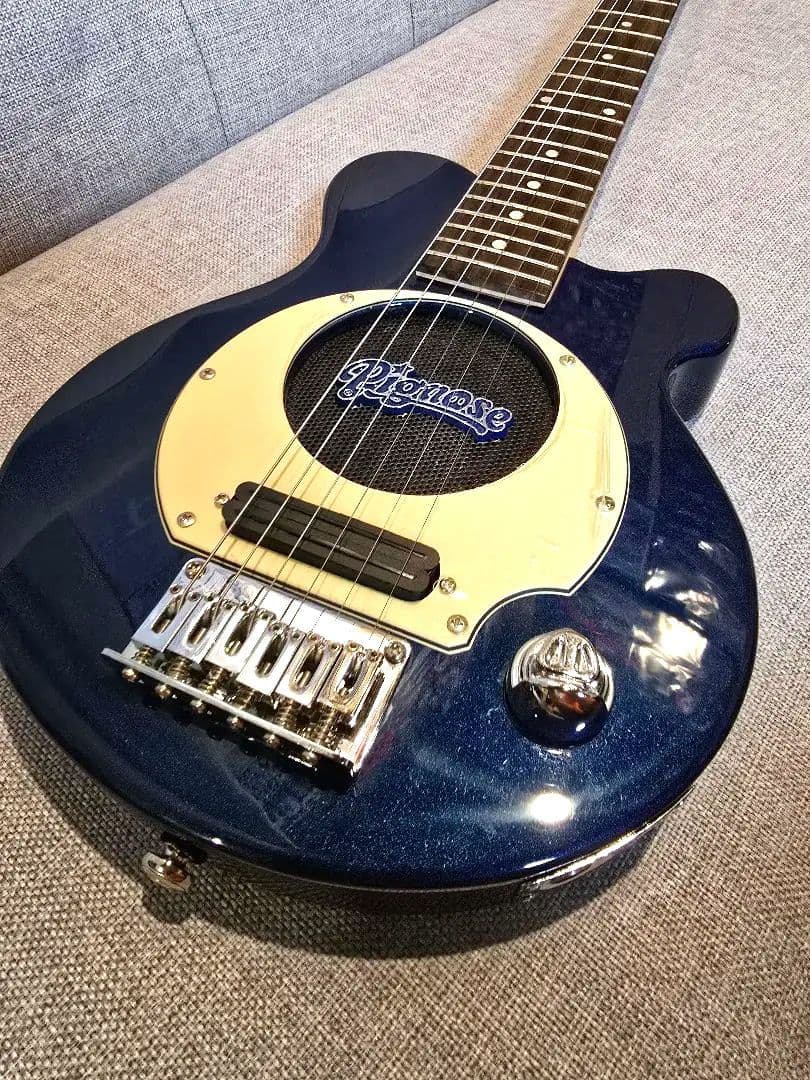 pignose メタリックブルー エレキギター