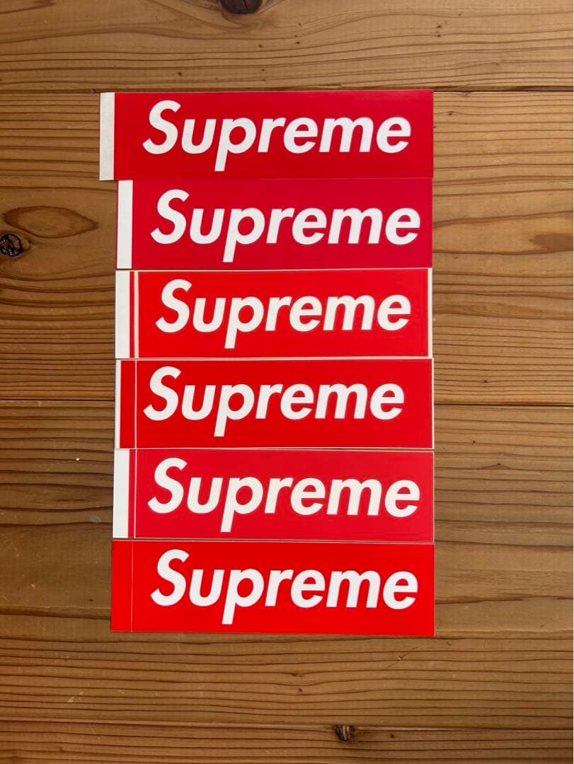 supreme シュプリーム ステッカー ボックスロゴ 初期