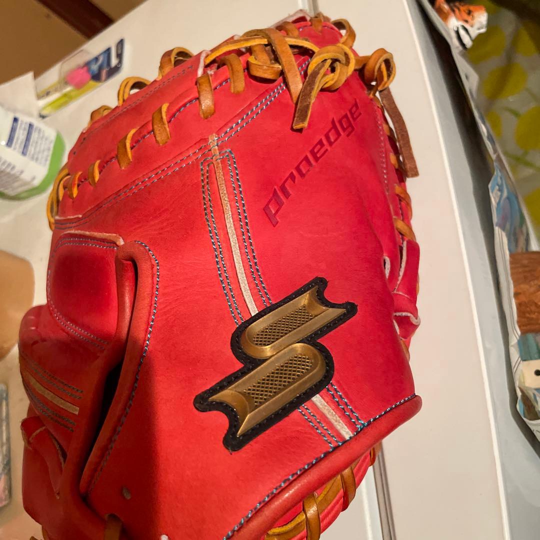 SSK proedge キャッチャーミット レッド・コルク