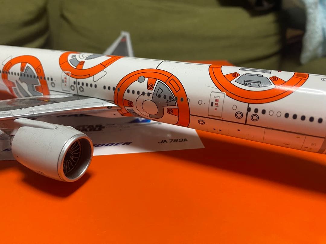訳ありANA STAR WARS BB-8 ボーイング777-300 1/200