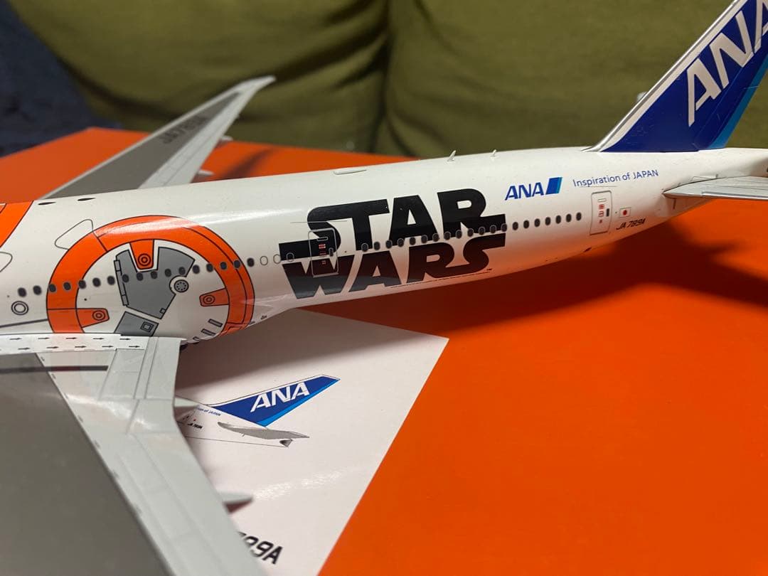 訳ありANA STAR WARS BB-8 ボーイング777-300 1/200