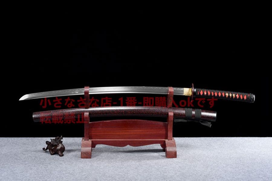 武具　刀装具　日本刀　模造刀   居合刀  紫荊侍刀