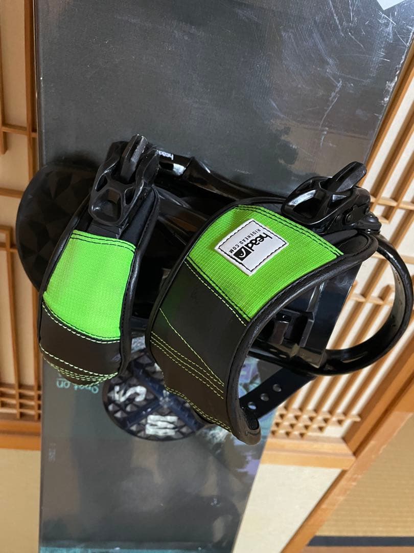 【送料込み】HEAD 153cm スノーボードセット バインディング付き