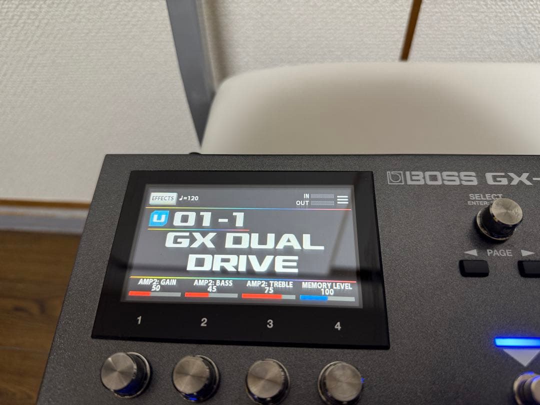 BOSS GX-100（ギター、ベースマルチエフェクター）