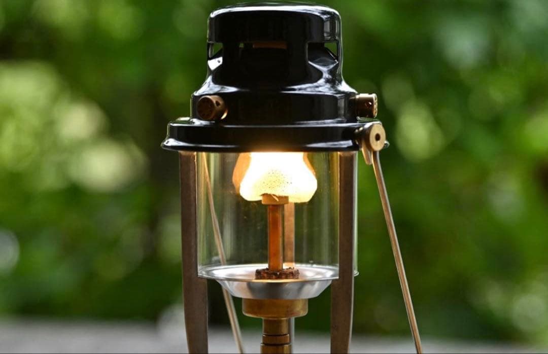 VapaluxランタンM320アーミーグリーン　シェード＆ケース付き