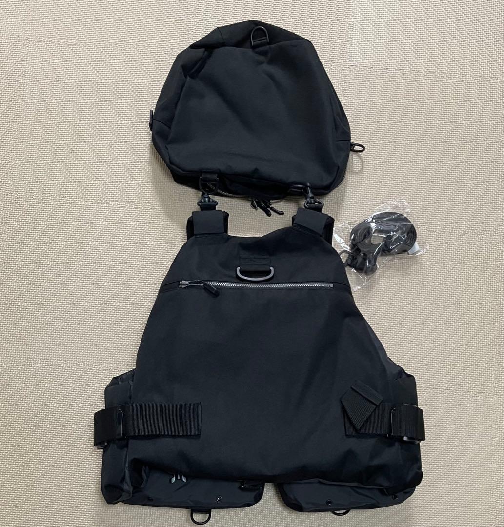 シマノ デタッチャブルアクトベスト VF-046V ブラック