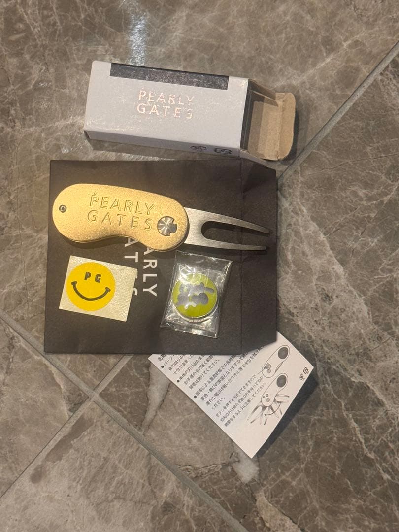 PEARLY GATES キャディバッグ ネイビー