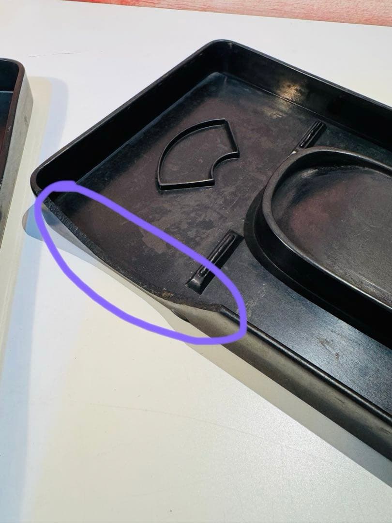 希少　年代物　唐獅子「扶翼皇運」書道硯　硯箱