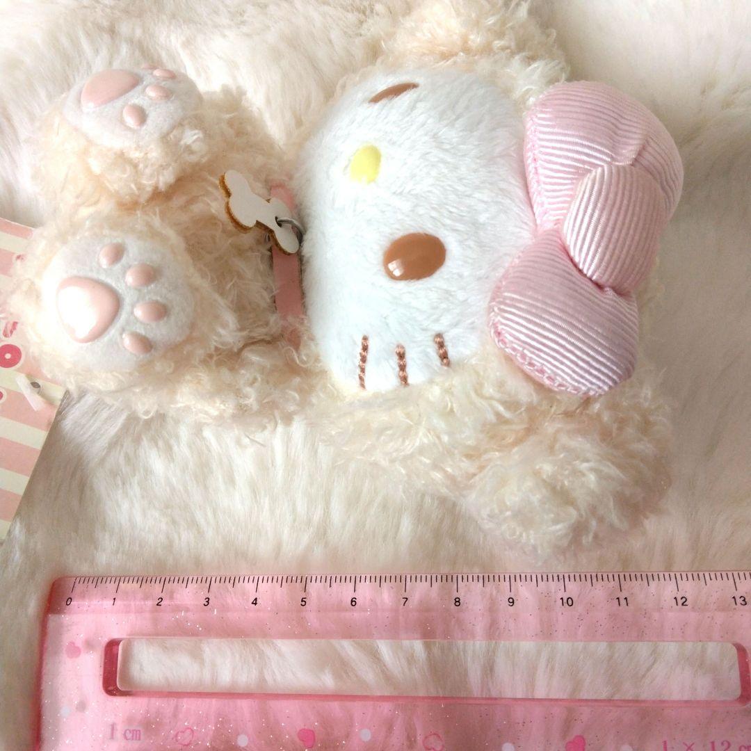 ハローキティ　犬　マスコット　ぬいぐるみ　キーホルダー　キティ　サンリオ