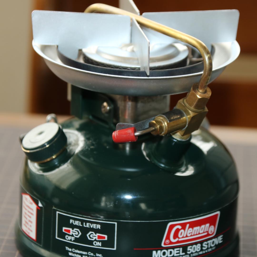 美品　希少　コールマン ５０８　２レバー　 No.163