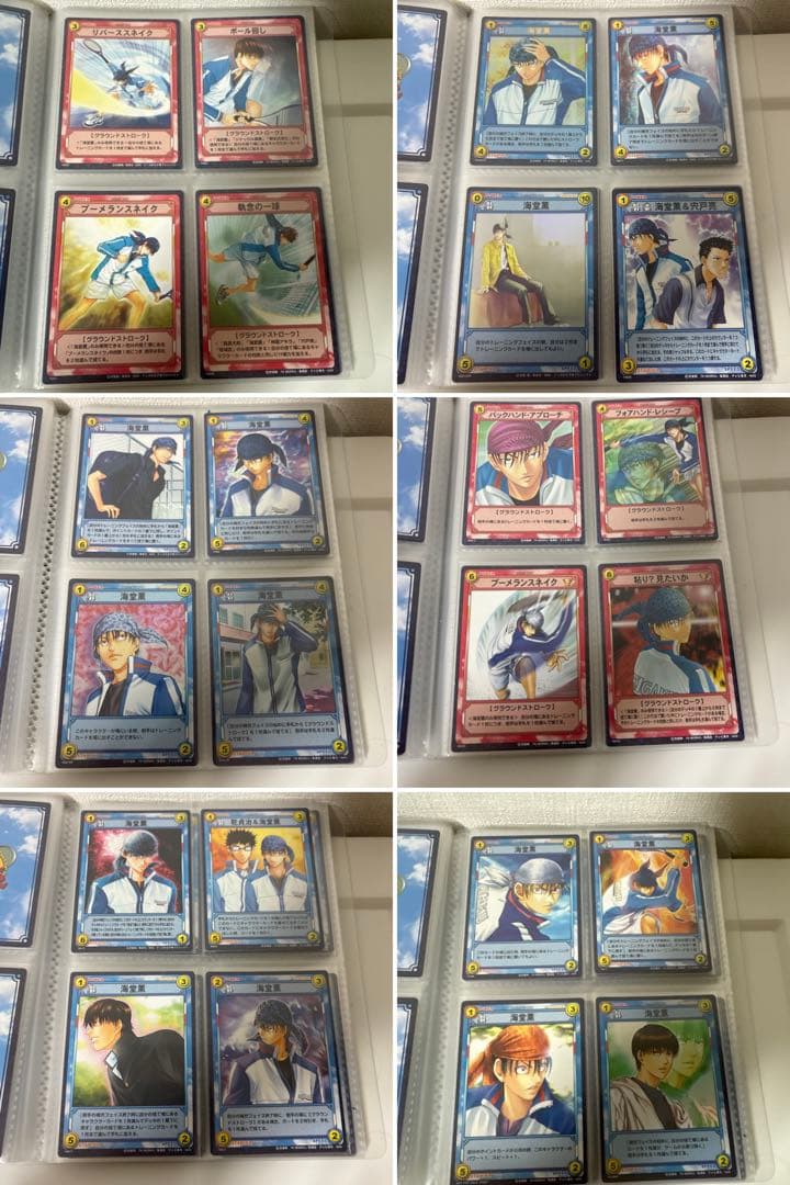 バラ売り不可　テニスの王子様 トレーディングカードセット　107枚