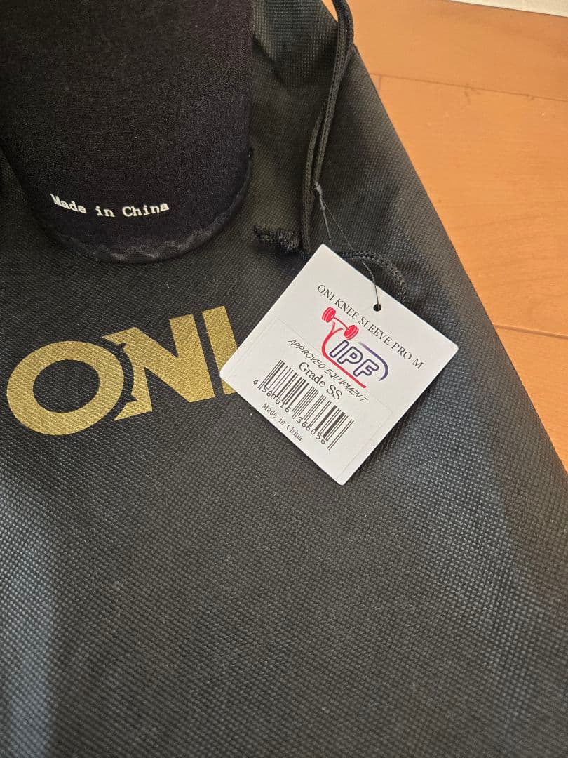 【SS級品】IPF公認 ONI 鬼ニースリーブPRO、Mサイズ