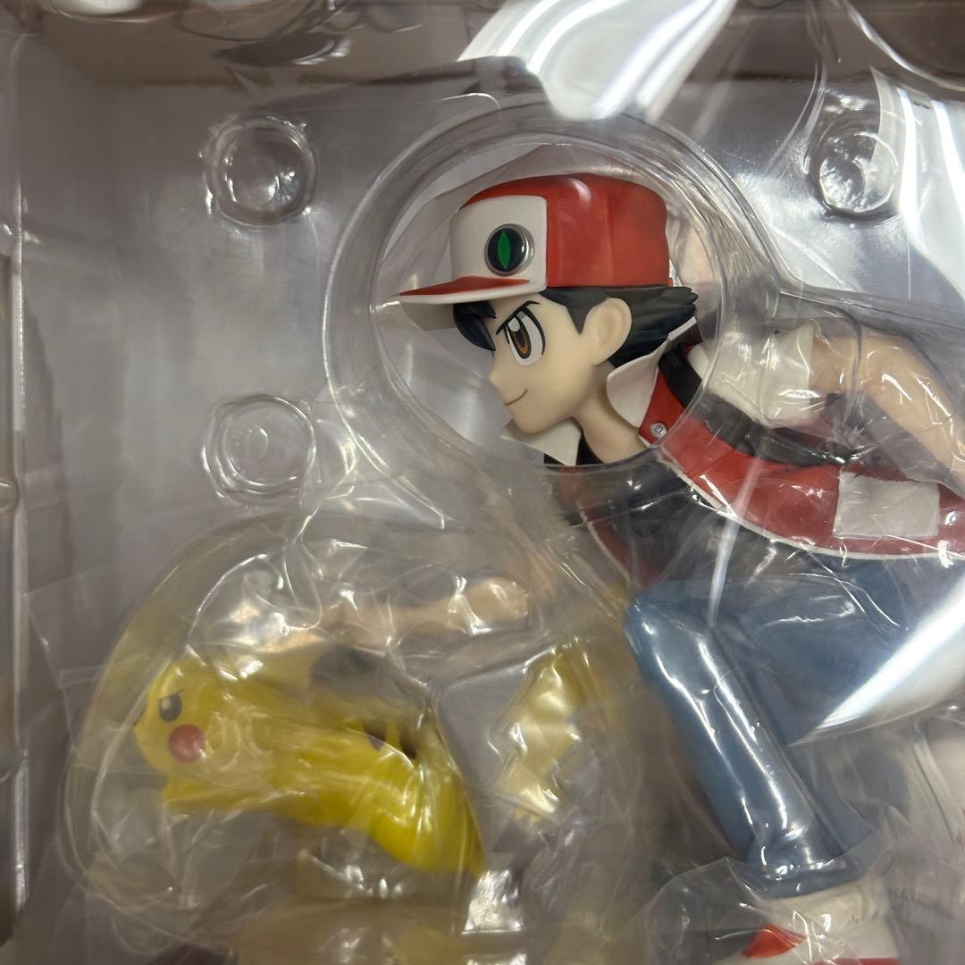 フィギュア レッド＆ピカチュウ 1/8 ポケモンセンターオリジナル サトシ