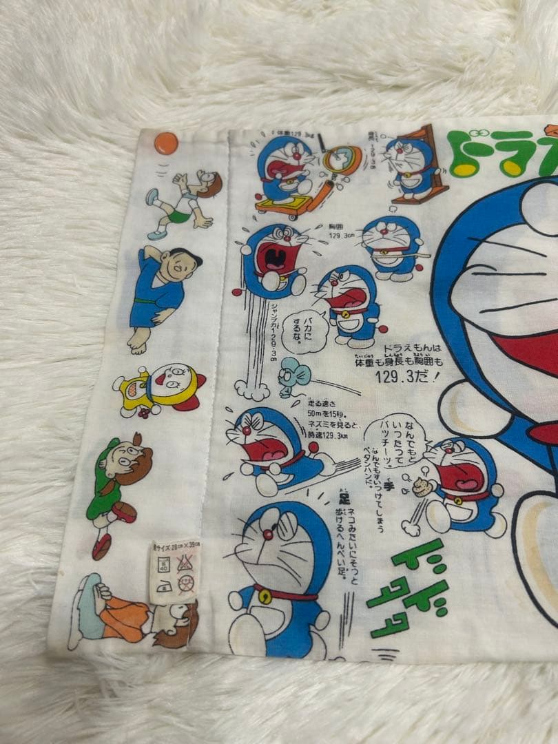 超レア品☆約50年前？ドラえもん 枕カバー 難あり昭和レトロ 藤子不二雄 希少品
