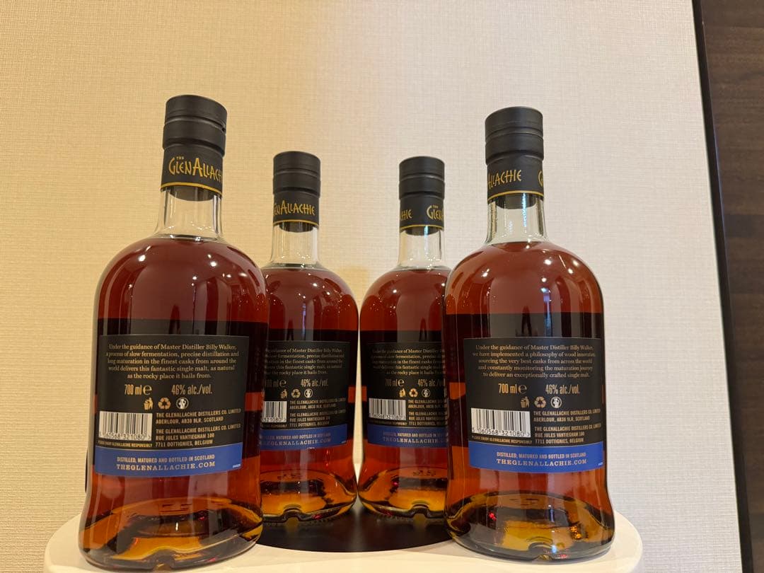 グレンアラヒー　15年　700ml 46% 旧ボルト　4本セット　完売品