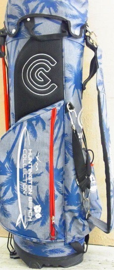 稀少品！２０１７年！ クリーブランド オーシャンBLUスタンドキャディーバッグ