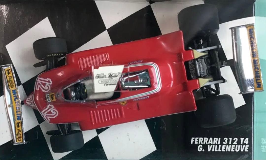 ミニチャンプス 1/43フェラーリ 312 T 4 ジル・ビルヌーブ