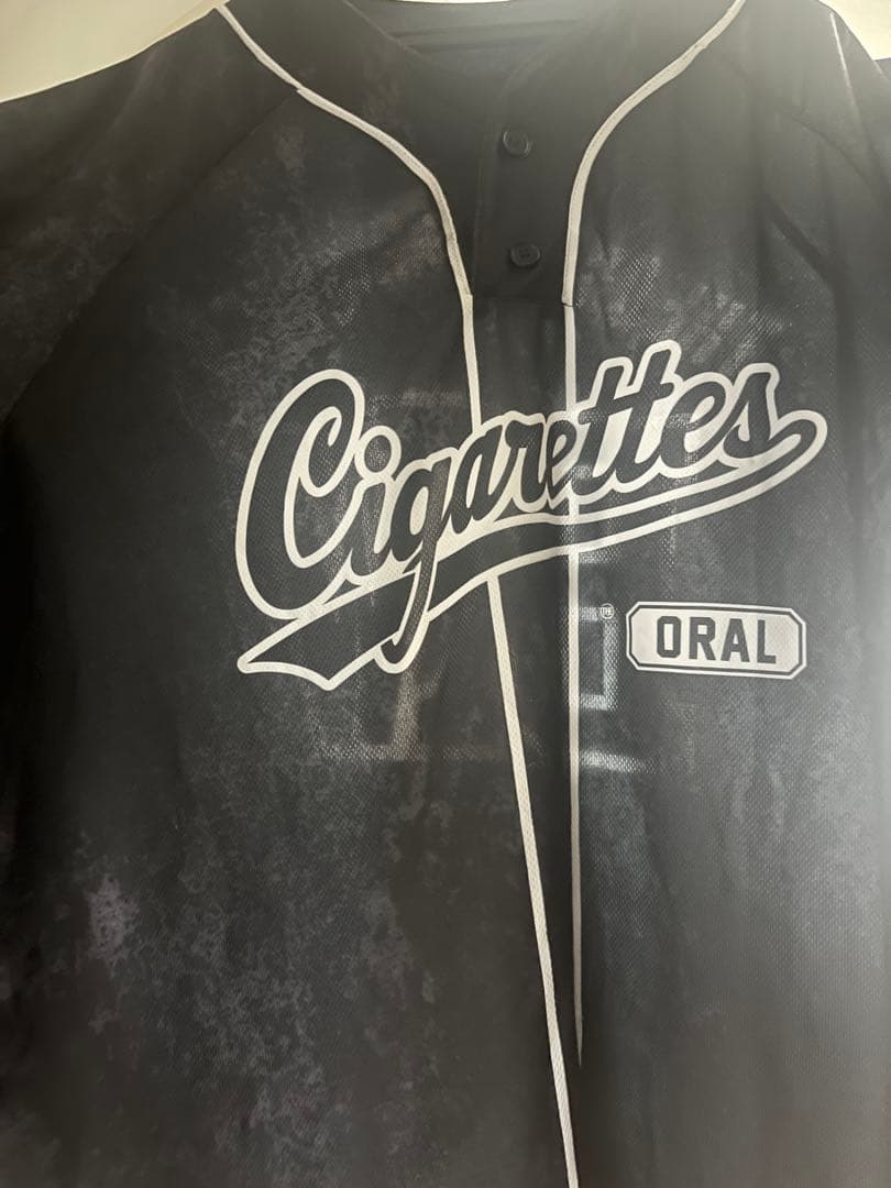 THE ORAL CIGARETTES ベースボールシャツ　XLサイズ