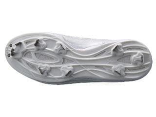 久保田スラッガー スパイク 樹脂底 金具 D-009W 28.0cm ホワイト