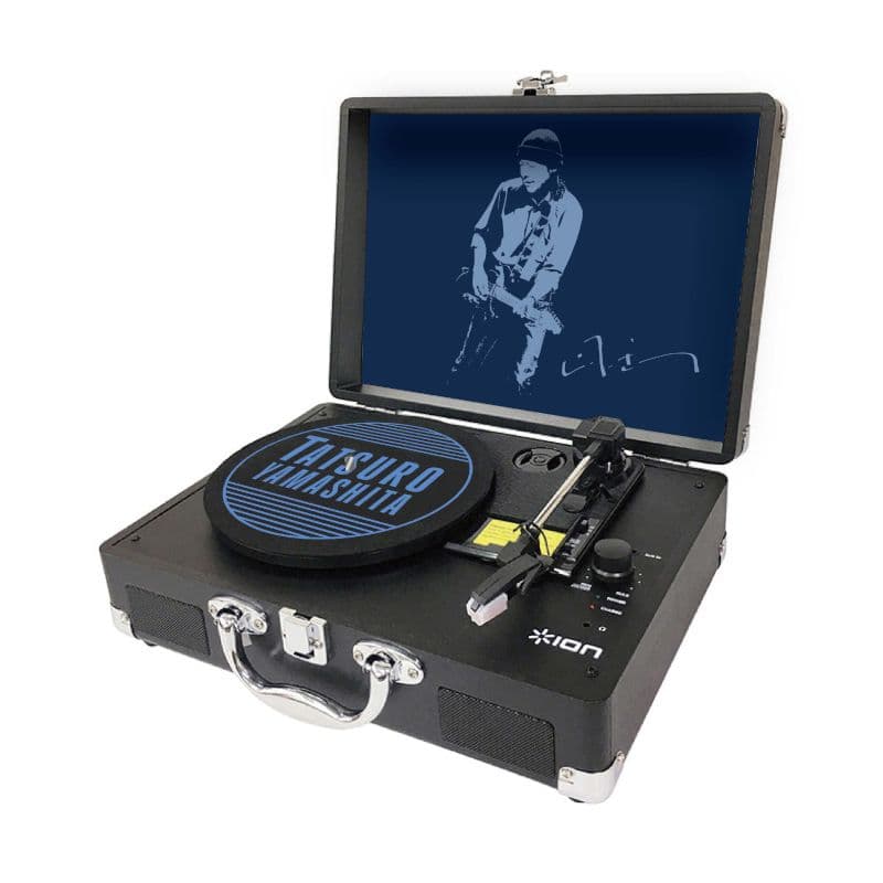 【限定受注生産】山下達郎オリジナルデザイン レコードプレイヤーACアダプター付属