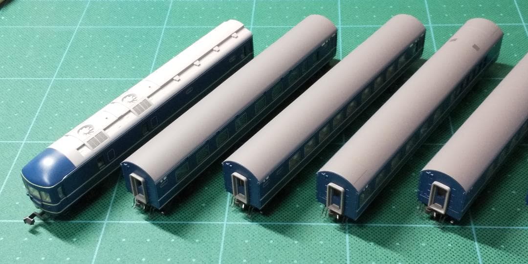 KATO 20系客車 7両基本セット 10-1591