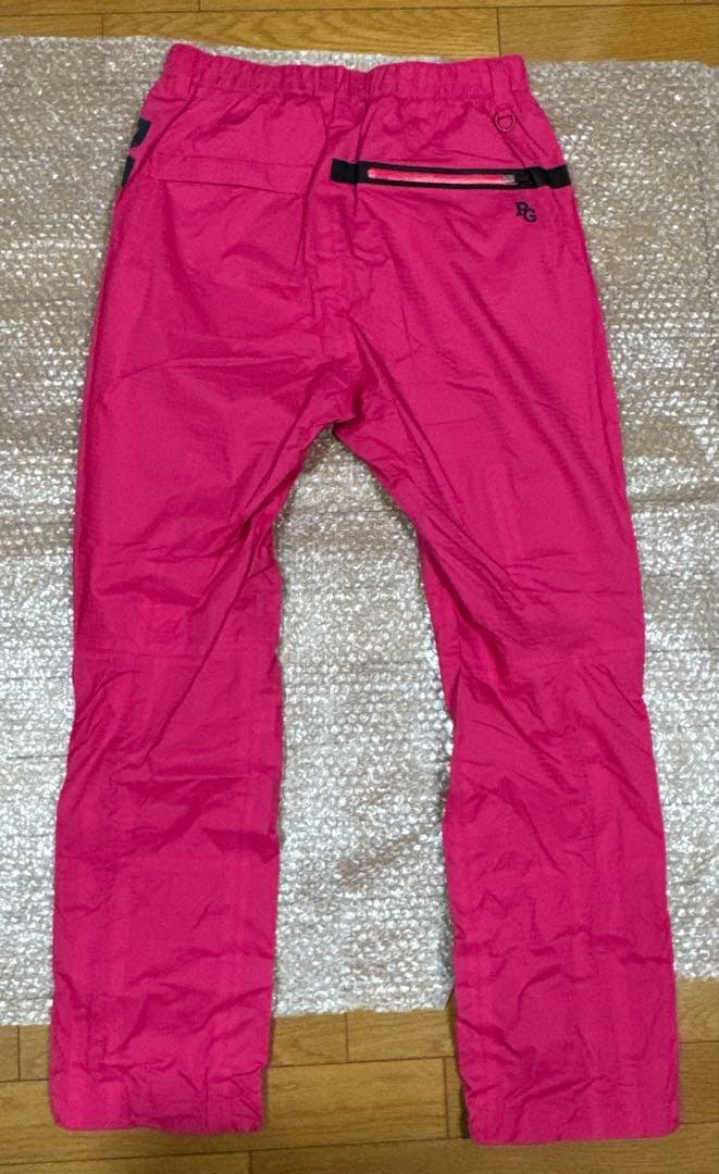 本日迄PEARLY GATES ロゴプリントレインパンツ サイズ2 新品未使用