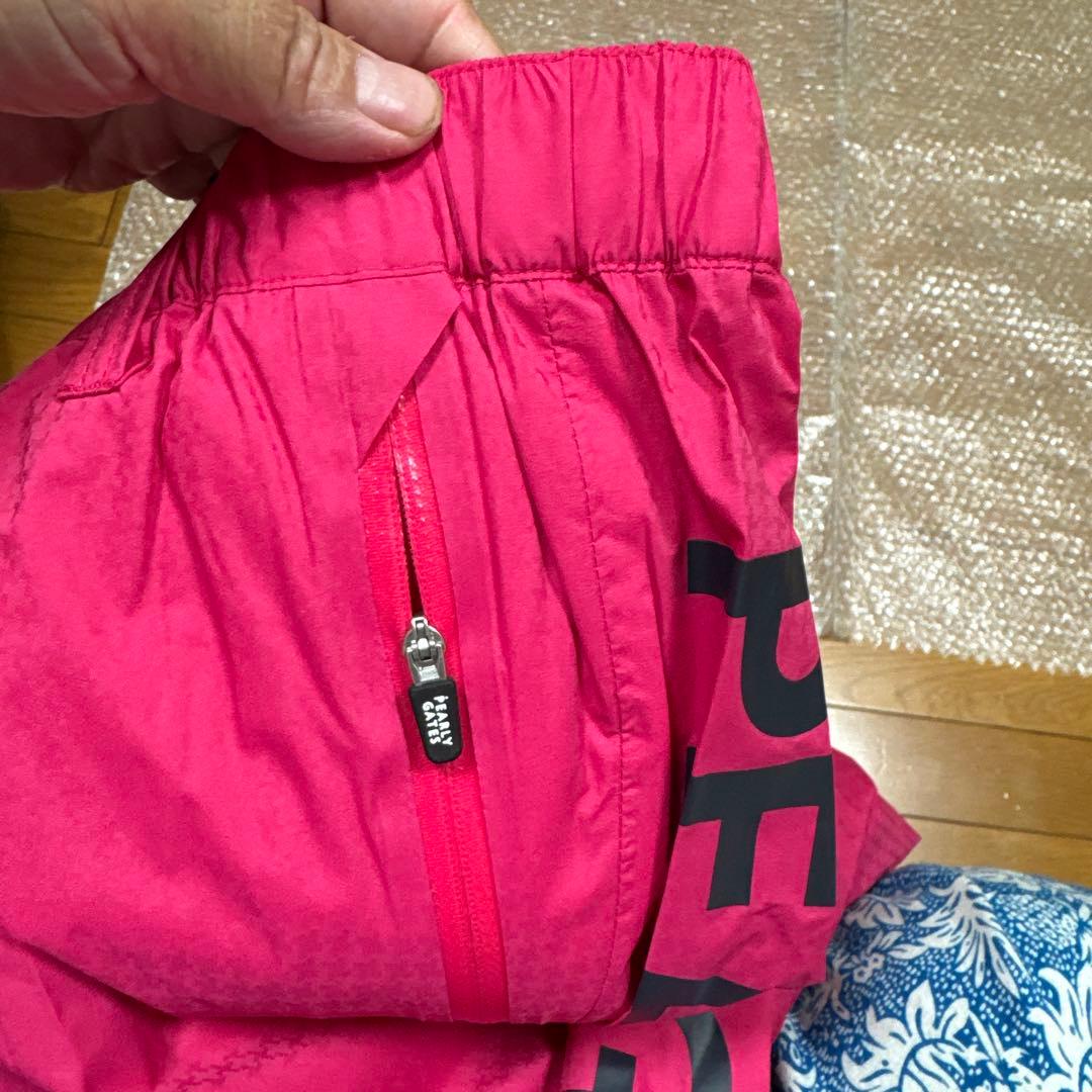 本日迄PEARLY GATES ロゴプリントレインパンツ サイズ2 新品未使用