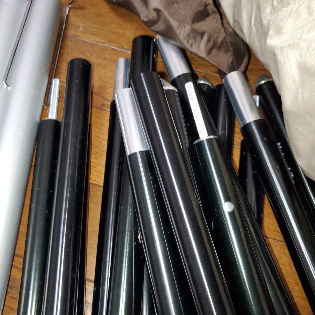 ネイチャーハイク　ワンポールテント　八角形　グランドシート付き