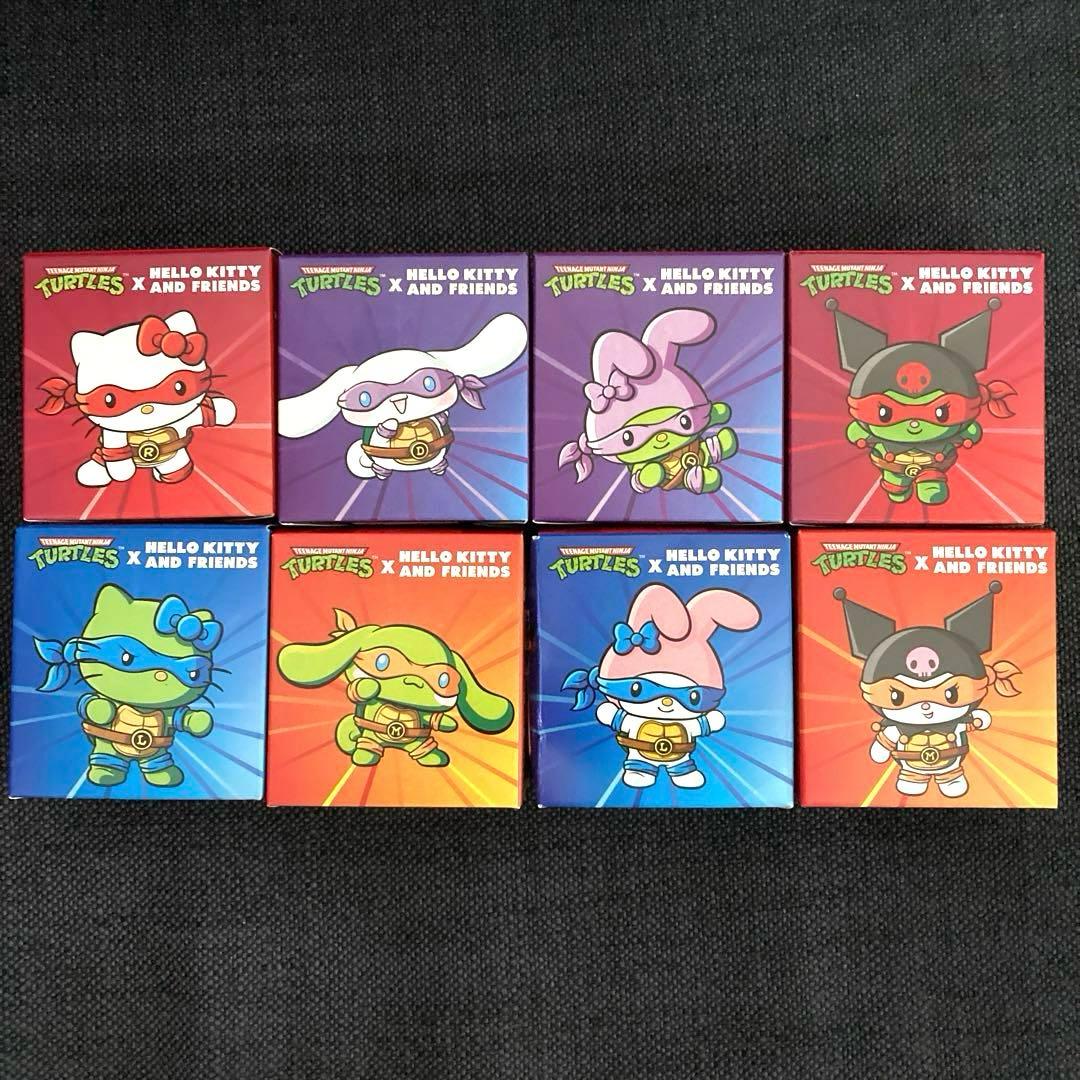 TMNT x Hello Kitty シンガポール　コンプ